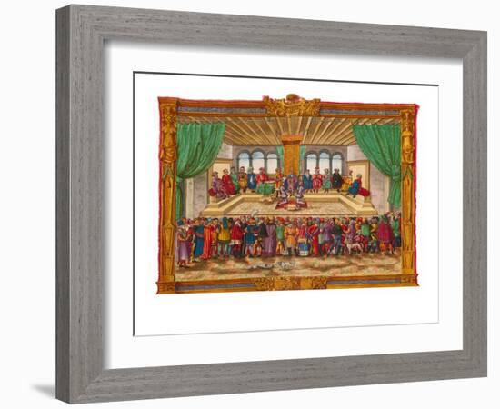 Tournament Venue-Hector Mair Paulus-Framed Art Print