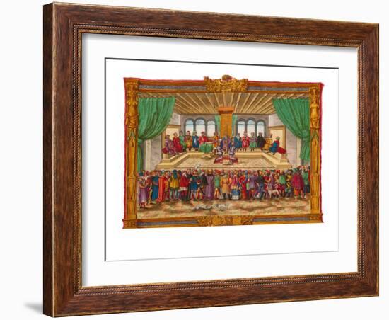 Tournament Venue-Hector Mair Paulus-Framed Art Print