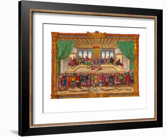 Tournament Venue-Hector Mair Paulus-Framed Art Print