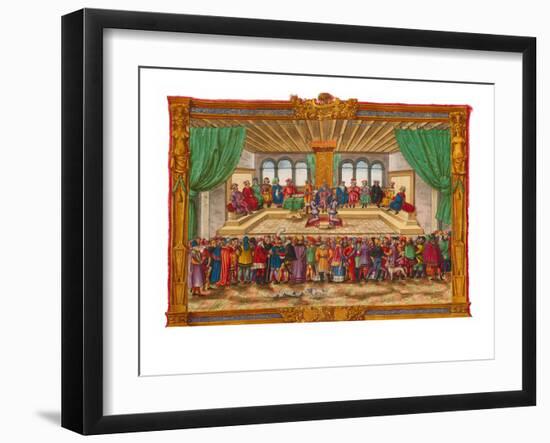 Tournament Venue-Hector Mair Paulus-Framed Art Print