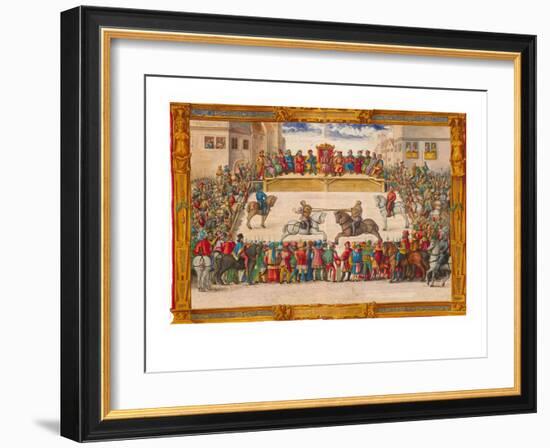 Tournament Venue-Hector Mair Paulus-Framed Art Print