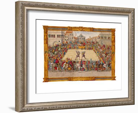 Tournament Venue-Hector Mair Paulus-Framed Art Print