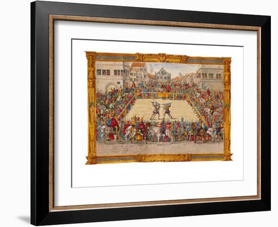 Tournament Venue-Hector Mair Paulus-Framed Art Print