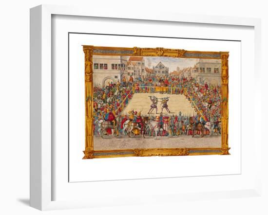 Tournament Venue-Hector Mair Paulus-Framed Art Print