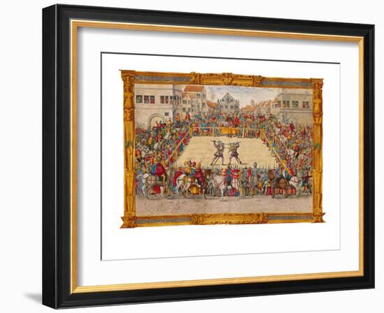 Tournament Venue-Hector Mair Paulus-Framed Art Print