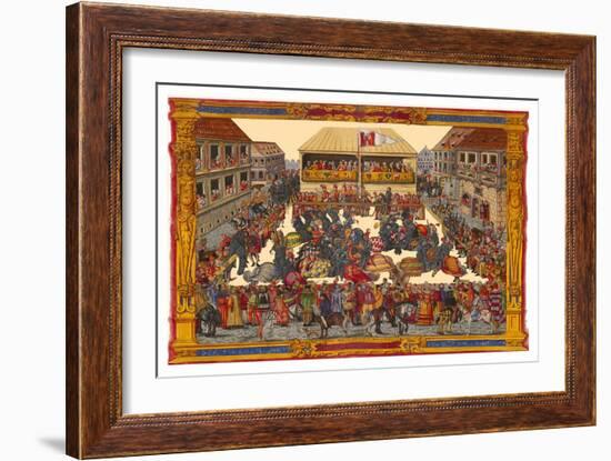 Tournament Venue-Hector Mair Paulus-Framed Art Print