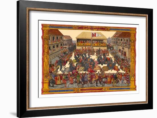 Tournament Venue-Hector Mair Paulus-Framed Art Print