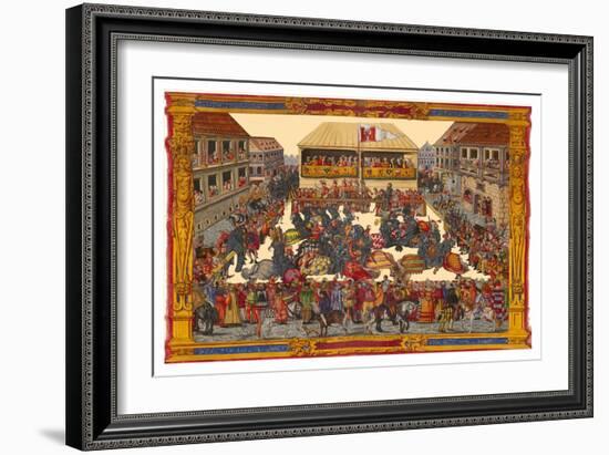 Tournament Venue-Hector Mair Paulus-Framed Art Print