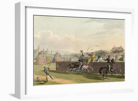 Tournament-Charles Hamilton Smith-Framed Art Print