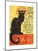 Tournee Du Chat Noir, 1896 - The Black Cat Cabaret-Théophile Alexandre Steinlen-Mounted Art Print