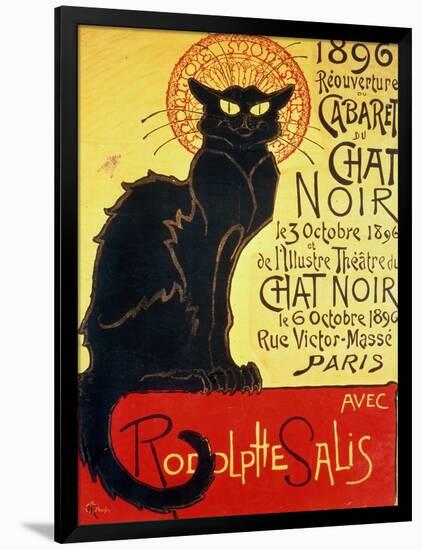 Tournee Du Chat Noir, 1896 - The Black Cat Cabaret-Théophile Alexandre Steinlen-Framed Giclee Print