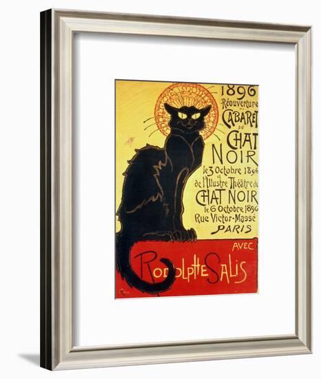 Tournee Du Chat Noir, 1896 - The Black Cat Cabaret-Théophile Alexandre Steinlen-Framed Premium Giclee Print