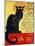 Tournee Du Chat Noir, 1896 - The Black Cat Cabaret-Théophile Alexandre Steinlen-Mounted Premium Giclee Print