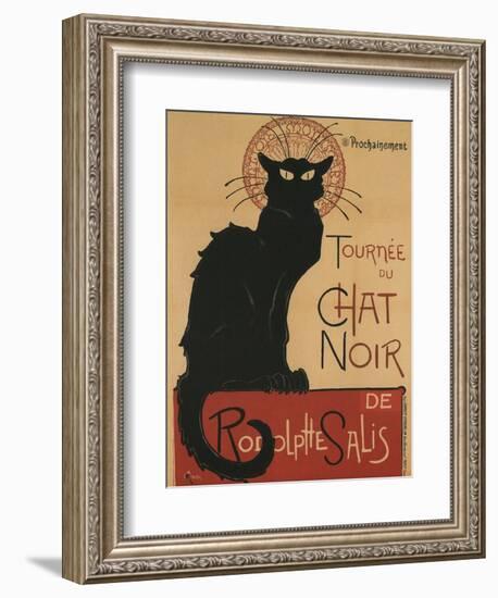 Tournee Du Chat Noir, 1896-Théophile Alexandre Steinlen-Framed Giclee Print