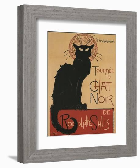 Tournee Du Chat Noir, 1896-Théophile Alexandre Steinlen-Framed Giclee Print