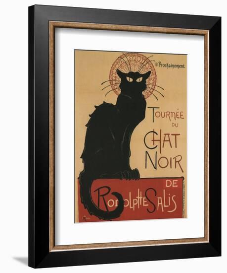 Tournee Du Chat Noir, 1896-Théophile Alexandre Steinlen-Framed Giclee Print