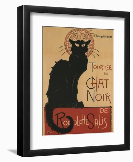 Tournee Du Chat Noir, 1896-Théophile Alexandre Steinlen-Framed Giclee Print