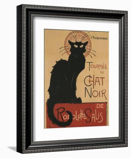 Tournee Du Chat Noir, 1896-Théophile Alexandre Steinlen-Framed Giclee Print
