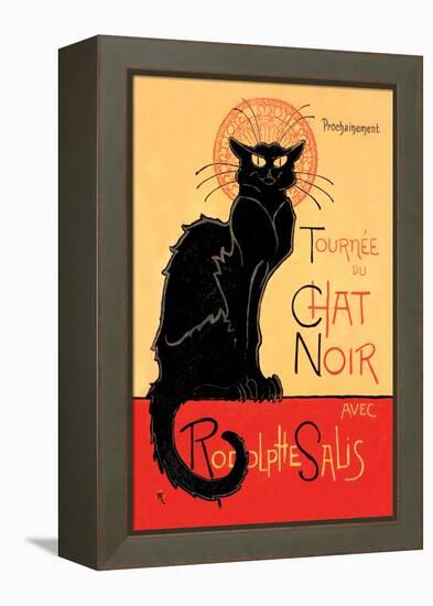 Tournee du Chat Noir Avec Rodolptte Salis-Th?ophile Alexandre Steinlen-Framed Stretched Canvas