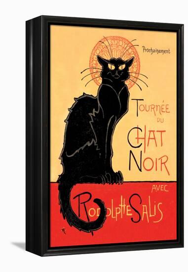 Tournee du Chat Noir Avec Rodolptte Salis-Th?ophile Alexandre Steinlen-Framed Stretched Canvas