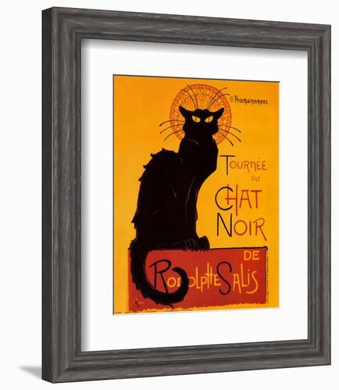 Tournée du Chat Noir, c.1896-Théophile Alexandre Steinlen-Framed Art Print