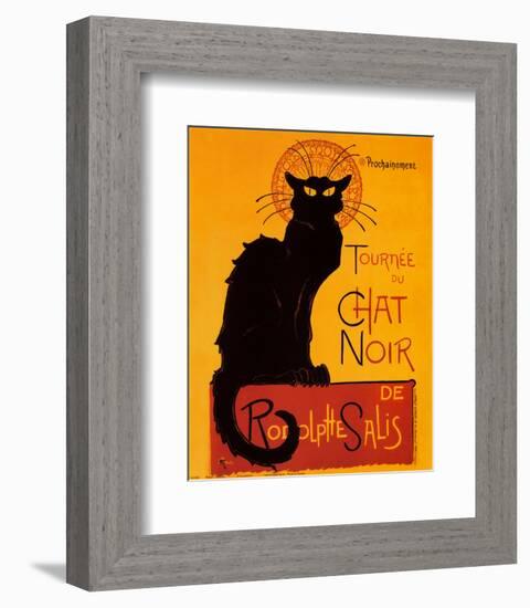 Tournée du Chat Noir, c.1896-Théophile Alexandre Steinlen-Framed Art Print