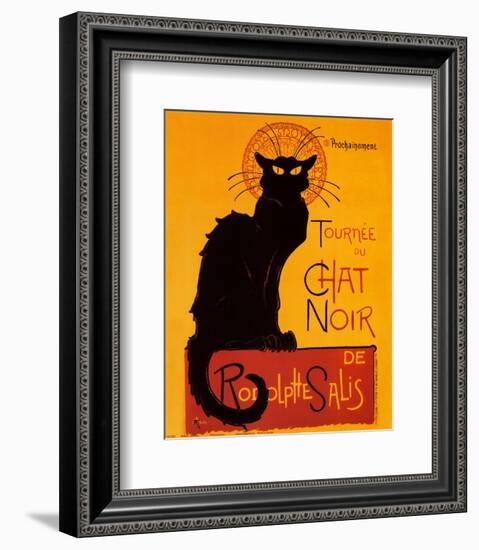 Tournée du Chat Noir, c.1896-Théophile Alexandre Steinlen-Framed Art Print