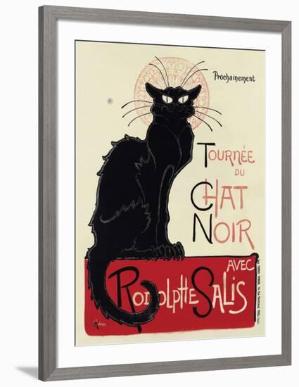 Tournée du Chat Noir, c.1896-Théophile Alexandre Steinlen-Framed Art Print