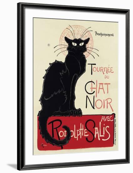 Tournée du Chat Noir, c.1896-Théophile Alexandre Steinlen-Framed Art Print