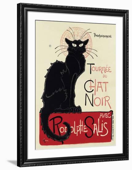 Tournée du Chat Noir, c.1896-Théophile Alexandre Steinlen-Framed Art Print