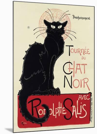 Tournée du Chat Noir, c.1896-Théophile Alexandre Steinlen-Mounted Art Print