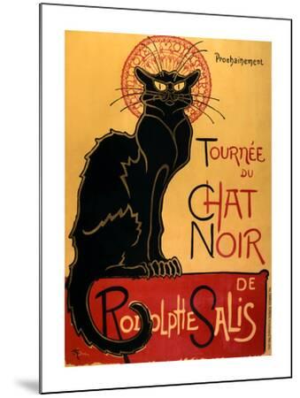 Tournée Du Chat Noir C1896 Mounted Print By Théophile Alexandre Steinlen Artcom