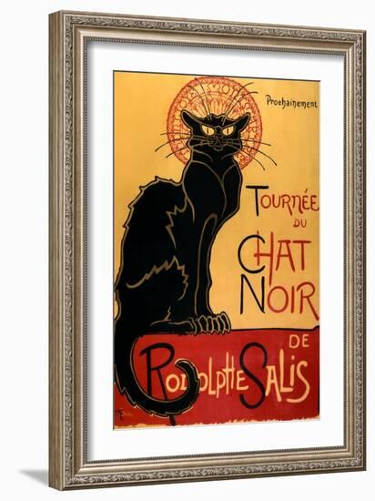 Tournée du Chat Noir, c.1896-Théophile Alexandre Steinlen-Framed Premium Giclee Print