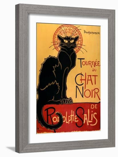 Tournée du Chat Noir, c.1896-Théophile Alexandre Steinlen-Framed Art Print