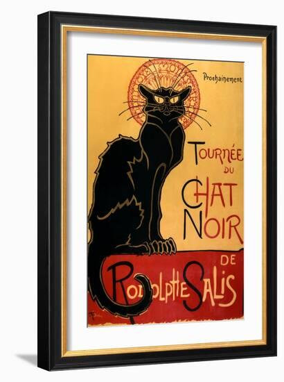 Tournée du Chat Noir, c.1896-Théophile Alexandre Steinlen-Framed Art Print