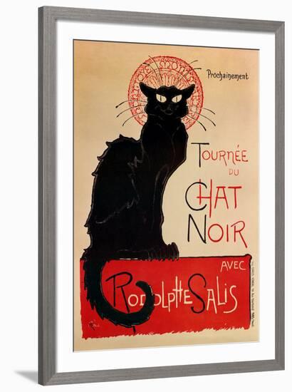 Tournee Du Chat Noir-Théophile Alexandre Steinlen-Framed Art Print