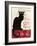 Tournee du Chat Noir-Theophile-Alexandre Steinlen-Framed Art Print