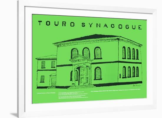 Touro Synagogue-Ben Shahn-Framed Art Print