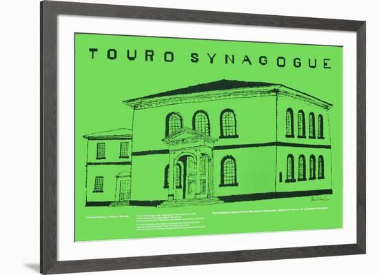 Touro Synagogue-Ben Shahn-Framed Art Print