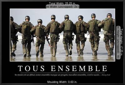 Tous Ensemble Citation Et Affiche D Inspiration Et Motivation Photographic Print Art Com