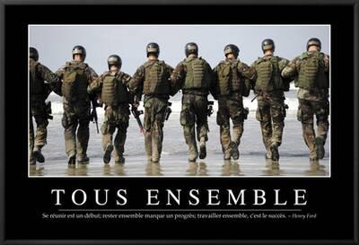 Tous Ensemble Citation Et Affiche D Inspiration Et Motivation Photographic Print Art Com
