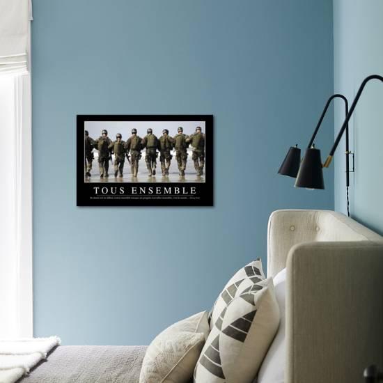 Tous Ensemble Citation Et Affiche D Inspiration Et Motivation Photographic Print Art Com