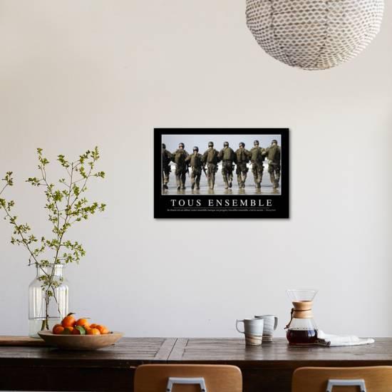 Tous Ensemble Citation Et Affiche D Inspiration Et Motivation Photographic Print Art Com