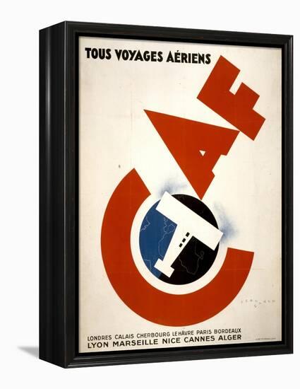 Tous Voyages Aeriens-null-Framed Stretched Canvas