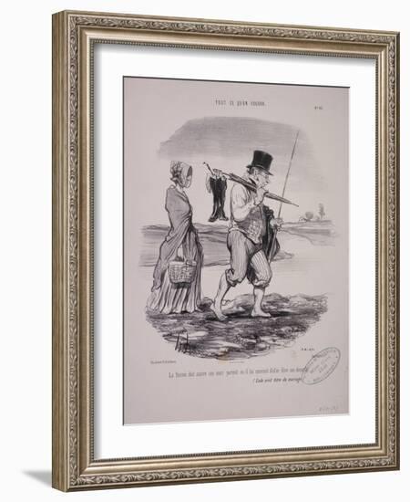 Tout ce qu'on voudra, numero 46-Honore Daumier-Framed Giclee Print