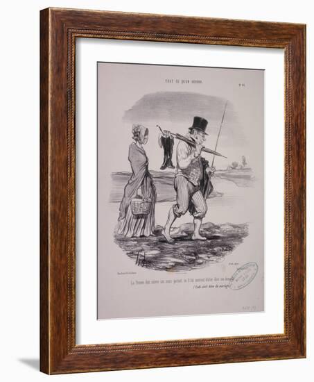 Tout ce qu'on voudra, numero 46-Honore Daumier-Framed Giclee Print