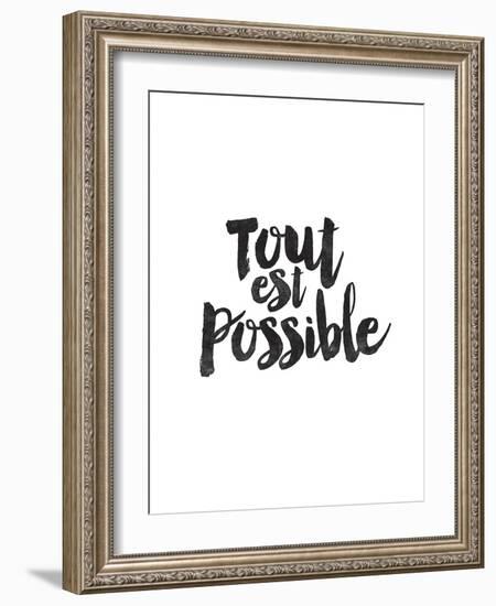 Tout Est Possible-Brett Wilson-Framed Art Print