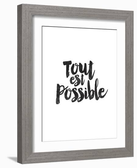 Tout Est Possible-Brett Wilson-Framed Art Print