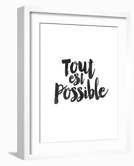 Tout Est Possible-Brett Wilson-Framed Art Print