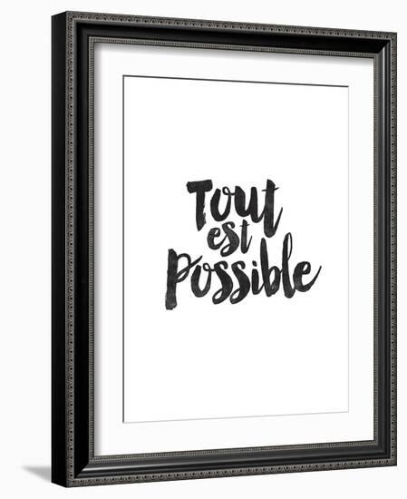 Tout Est Possible-Brett Wilson-Framed Art Print